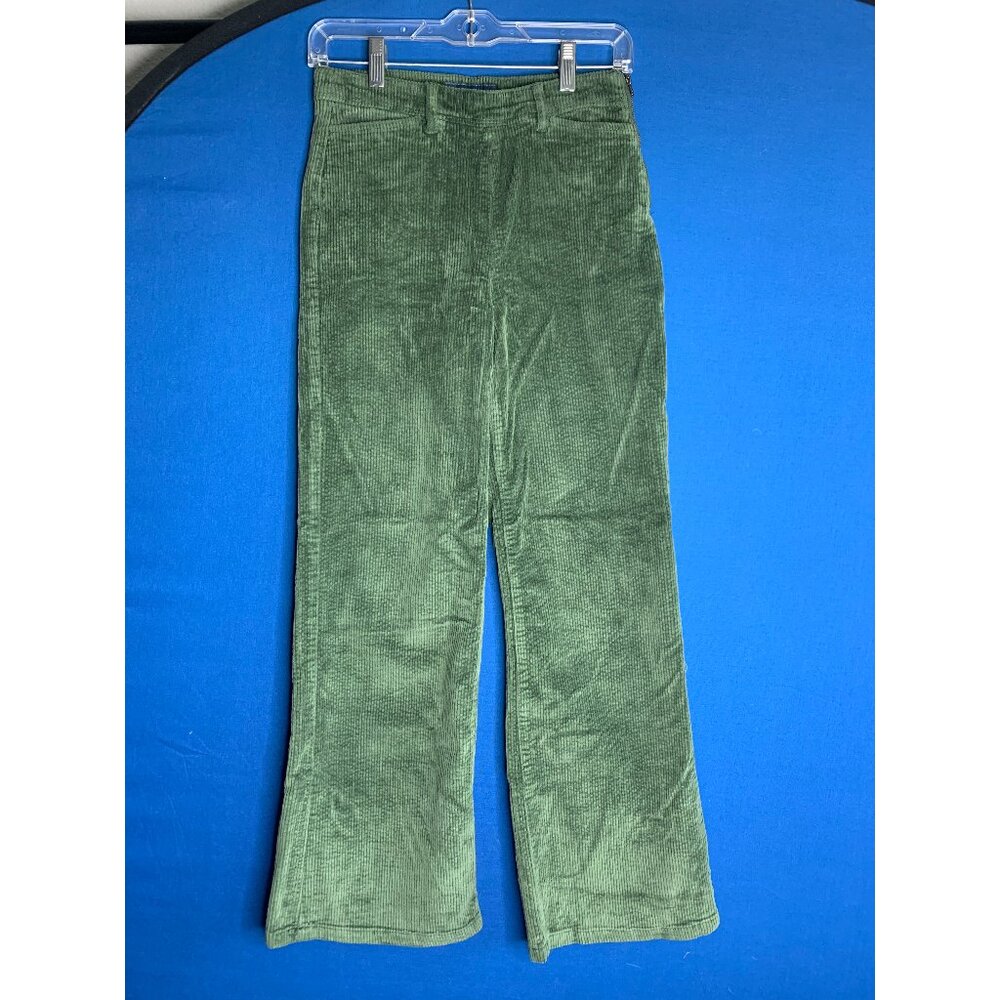 ModCloth Green Corduroy Wide Leg Pants - Size 4 - Never worn